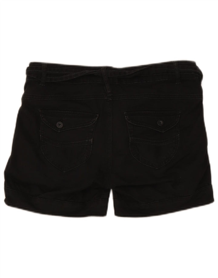 Spodenki damskie Tommy Hilfiger Pegged Chino W29 Średnia czarna bawełna