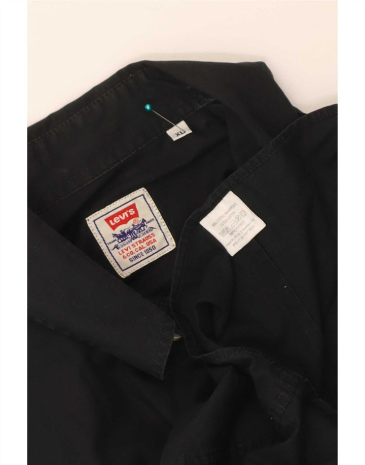 Koszula męska Levi's XL, czarna, bawełniana