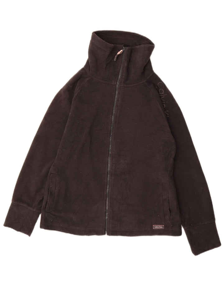 Damska kurtka polarowa CALVIN KLEIN JEANS UK 12 Medium Grey