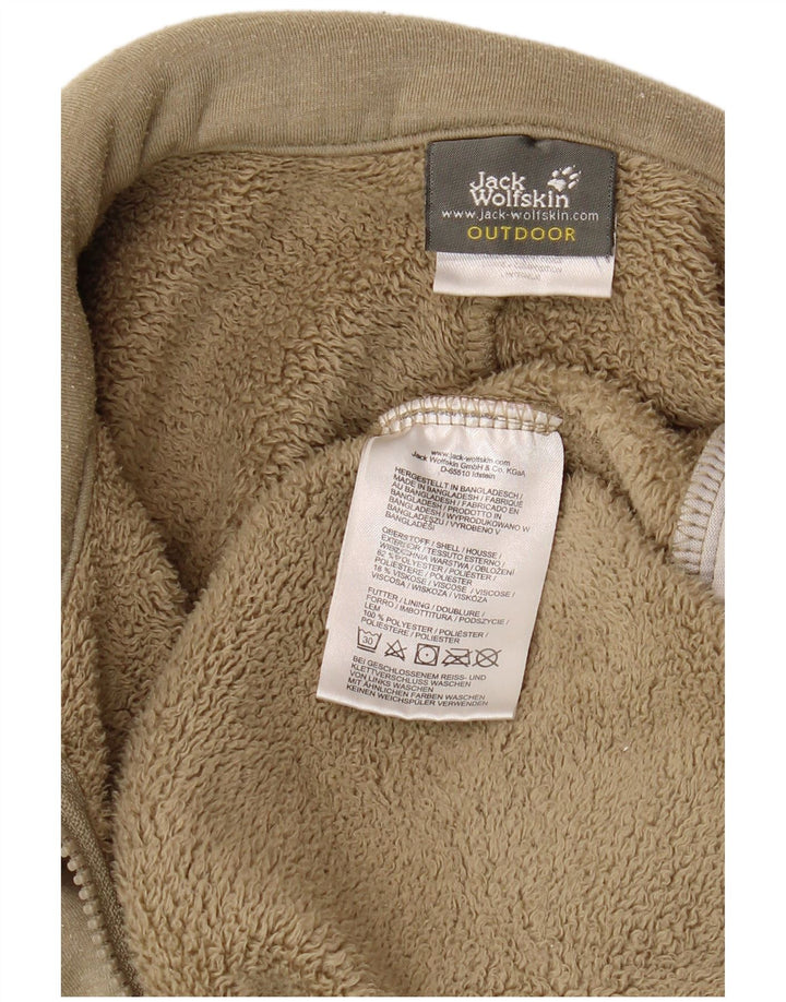 Damska kurtka dresowa JACK WOLFSKIN Sherpa UK 14, średni khaki