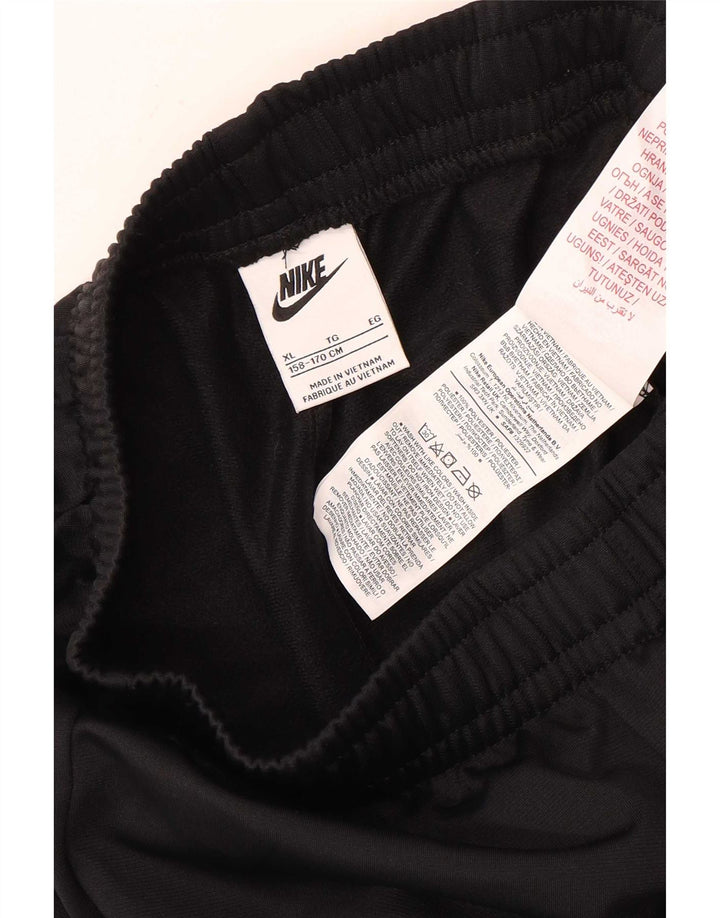 Chłopięce spodnie dresowe Nike 13-14 lat XL, czarne, poliestrowe