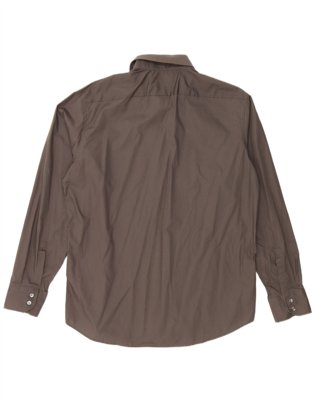 Męska koszula o regularnym kroju HUGO BOSS, rozmiar 44 17 1/2 XL, szara bawełna