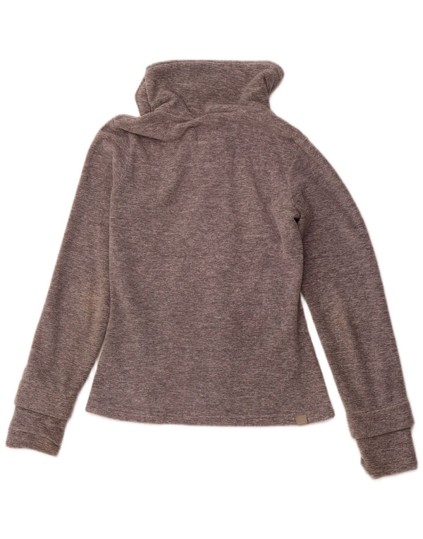 Damska kurtka polarowa BENCH Graphic UK 12, średnioszara, poliestrowa