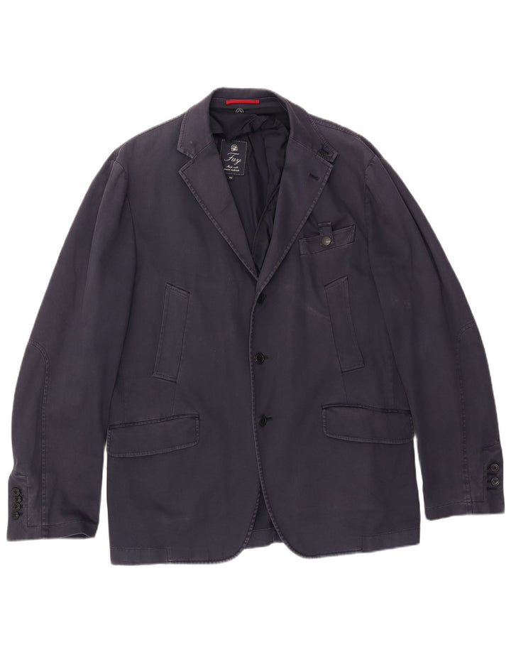 Męska marynarka Fay zapinana na 3 guziki IT 52 XL granatowa