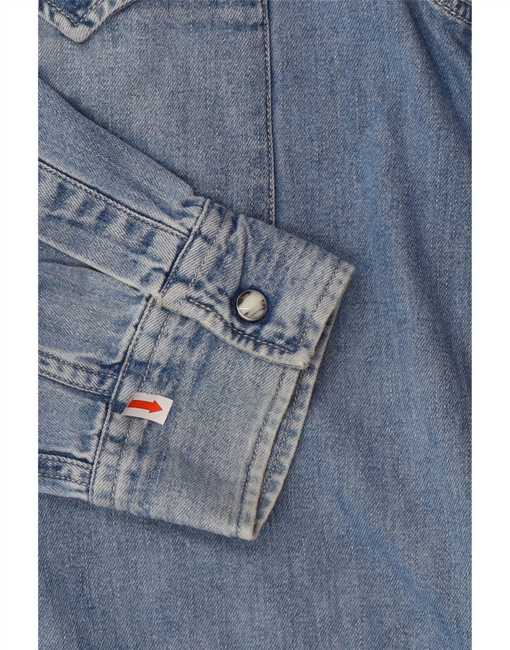 Męska koszula dżinsowa LEVI'S, duża, niebieska, bawełniana