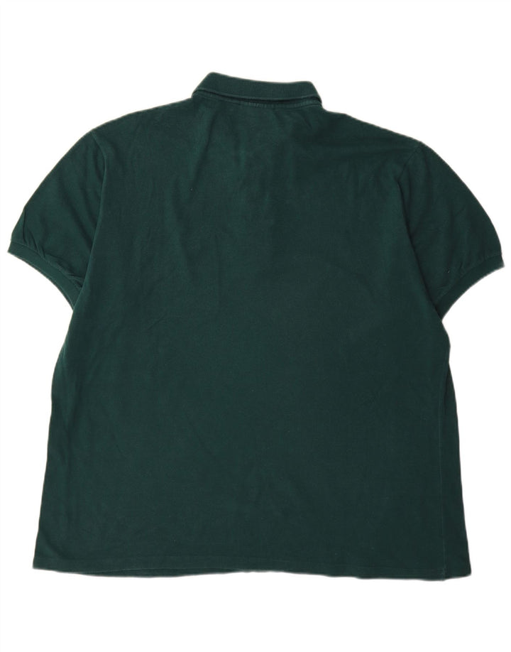 Męska koszulka polo Lacoste, rozmiar 7, 2XL, zielona bawełna