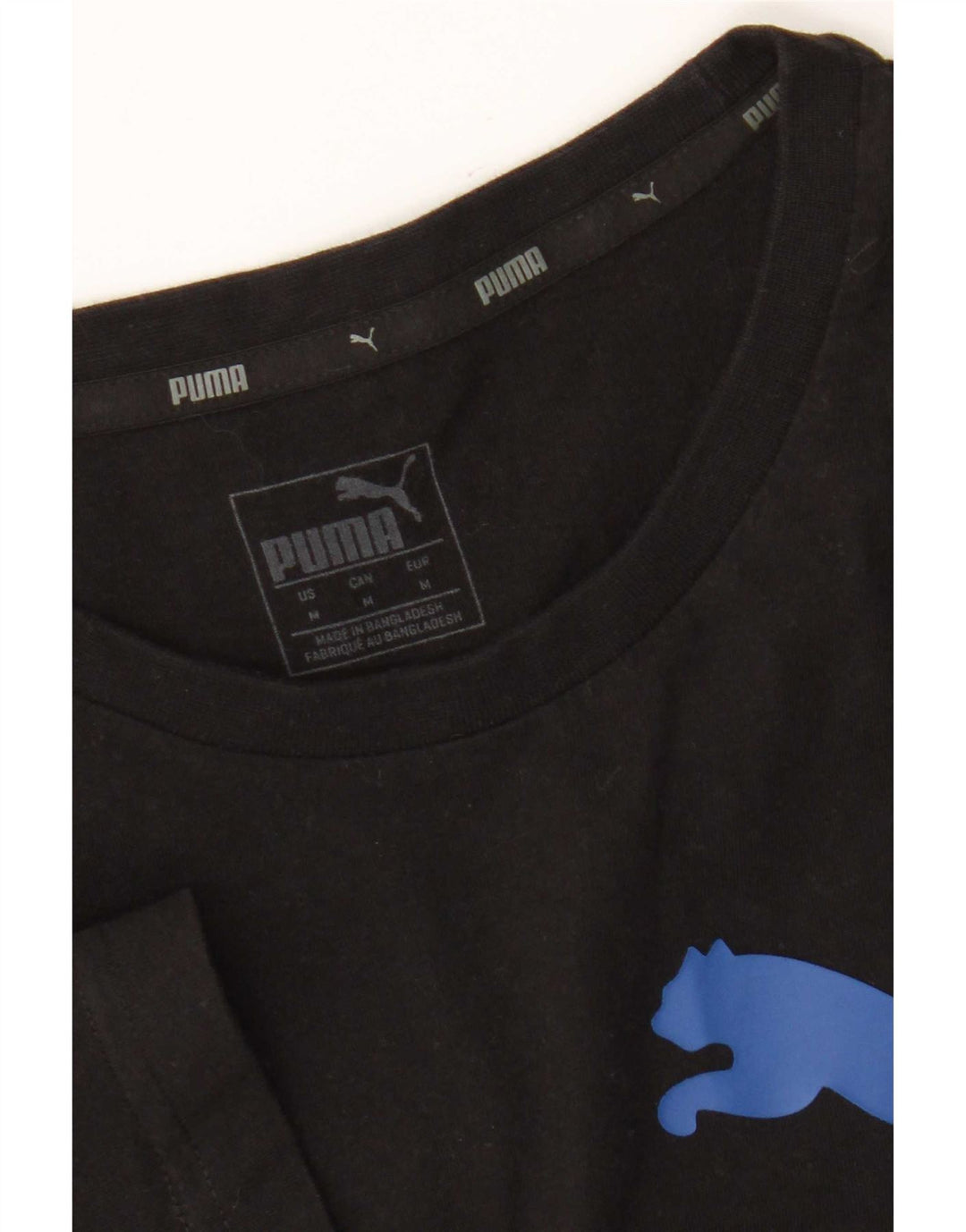 Męski T-shirt Puma z grafiką, średni czarny