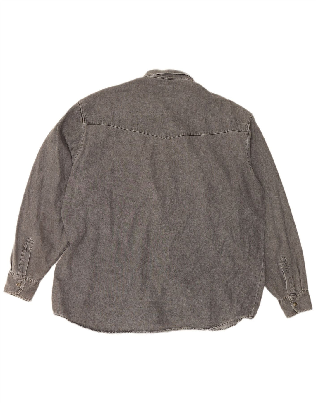 Koszula męska Vintage XL, szara, bawełniana