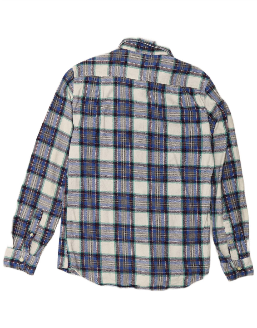 Koszula flanelowa męska Jack Wills, mała, bawełniana w granatową kratę