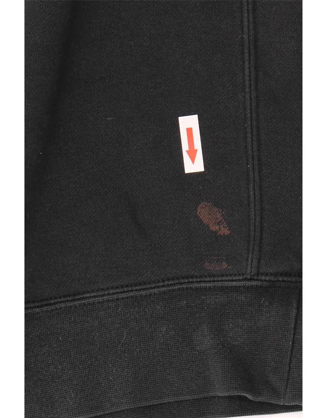 Męska bluza dresowa NIKE, średnia czarna, bawełniana