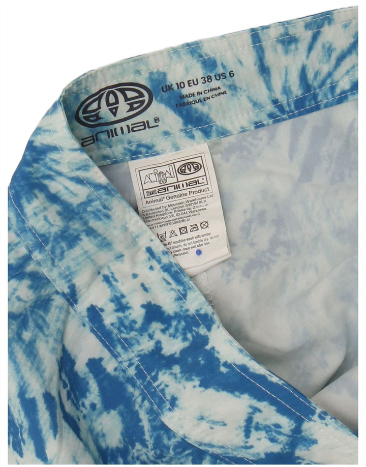 Damskie spodenki kąpielowe Animal UK 10 Small Blue Tie Dye Poliester