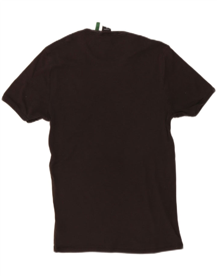 T-shirt męski G-STAR, średni czarny, bawełniany