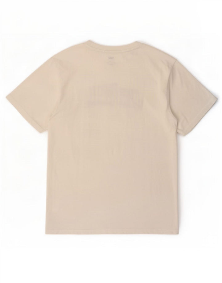 Męski T-shirt z grafiką Levi's, mały, biały, bawełniany