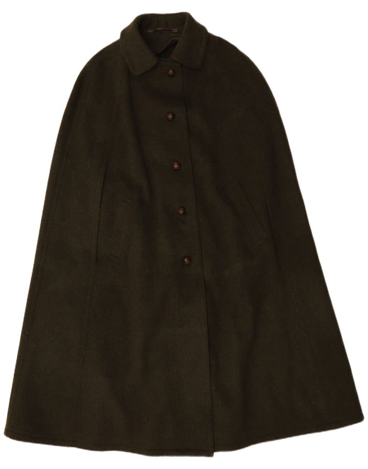 Vintage damski płaszcz pelerynowy w jednym rozmiarze khaki