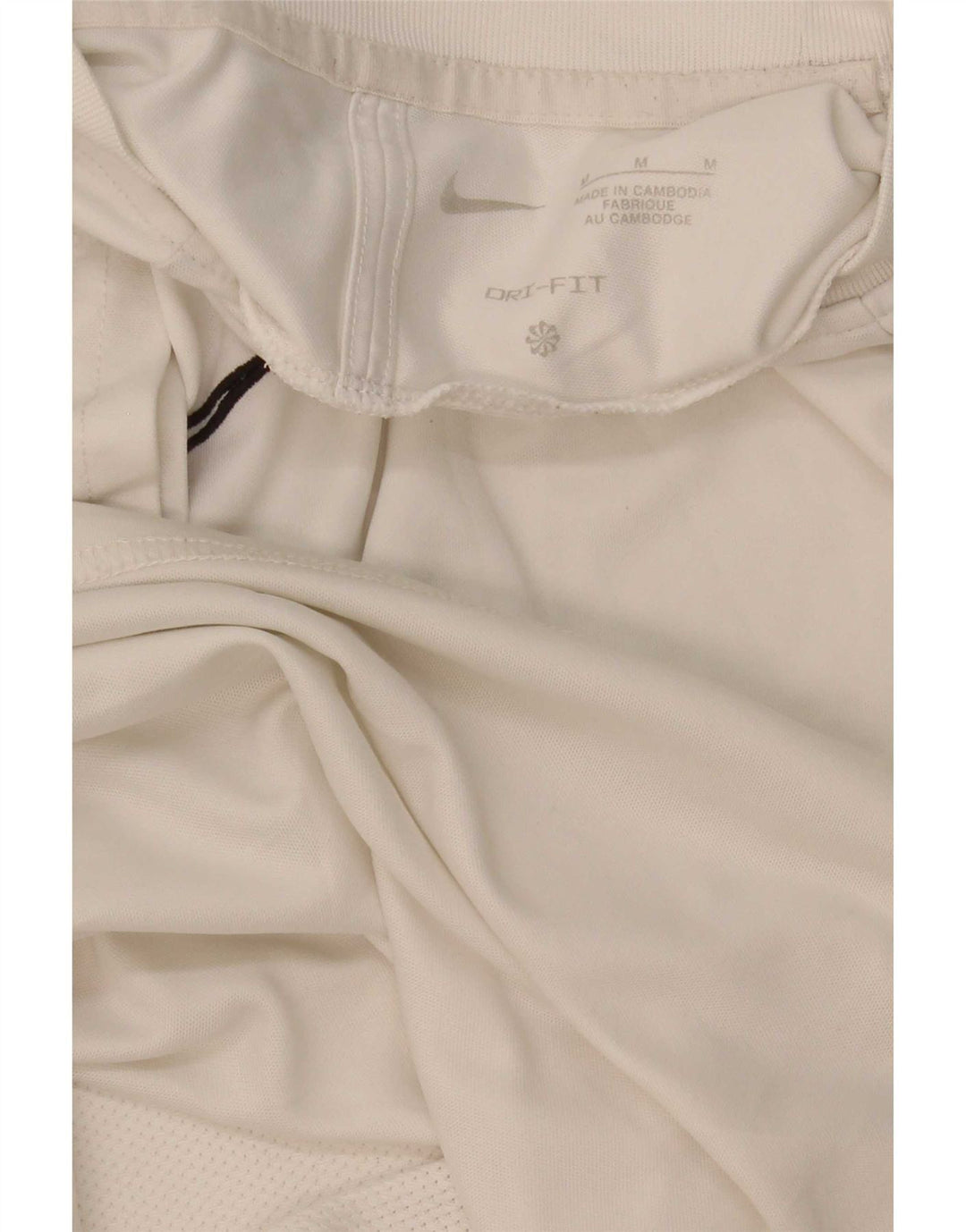 Męska koszulka Nike Dri Fit Top w kolorze średniej bieli