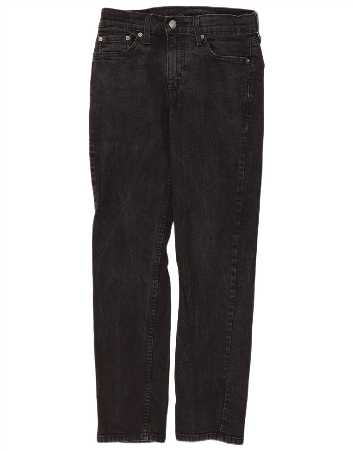 Męskie jeansy Levi's 511 Slim W28 L30 Czarna bawełna