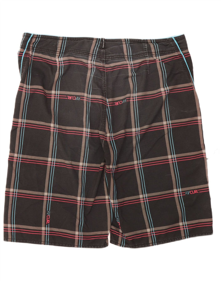 Męskie spodenki kąpielowe Rip Curl Graphic XL w szarą kratkę