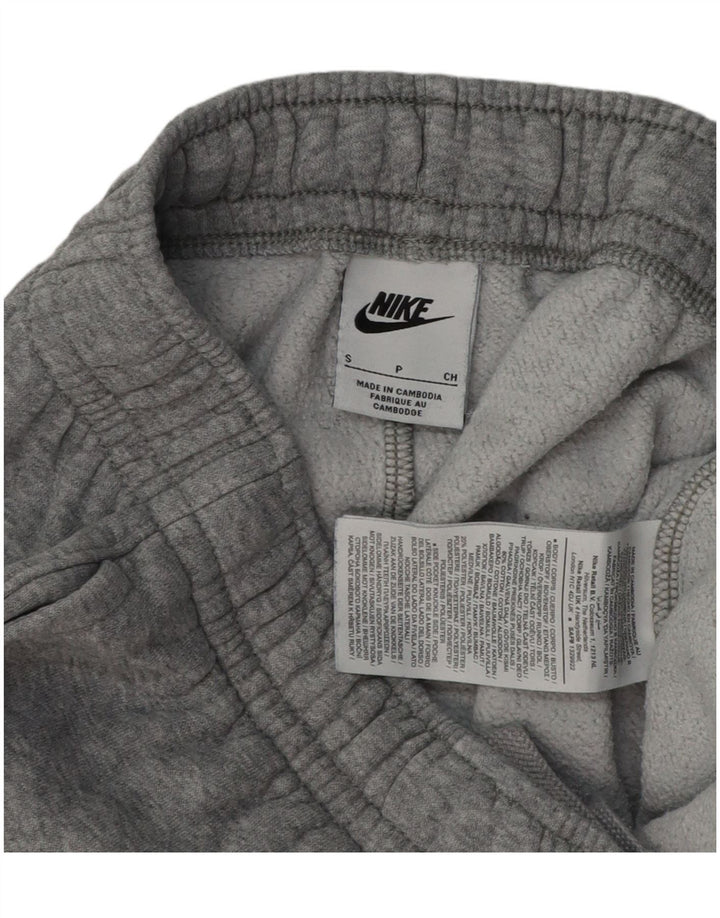 Męskie spodnie dresowe NIKE Cargo, małe, szare, bawełniane