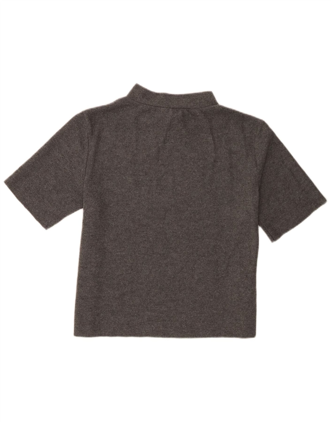 T-shirt damski Zara Top UK 14, duży, szary poliester