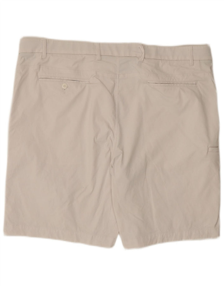 Męskie spodenki Chino Regularne Penguin W40 XL Beżowy nylon