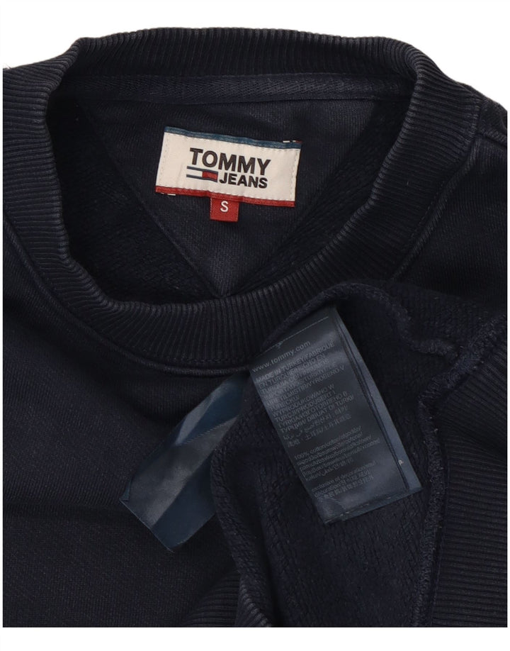 Bluza męska Tommy Hilfiger, mała, bawełniana, granatowa