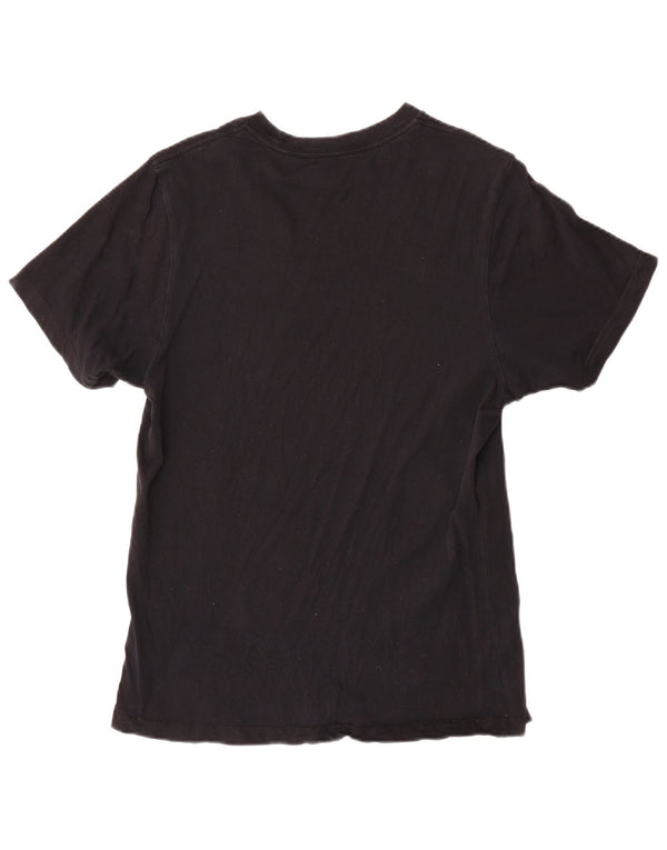 Chłopięcy T-shirt z grafiką Vans o dopasowanym kroju, 14-15 lat XL, czarny, bawełniany