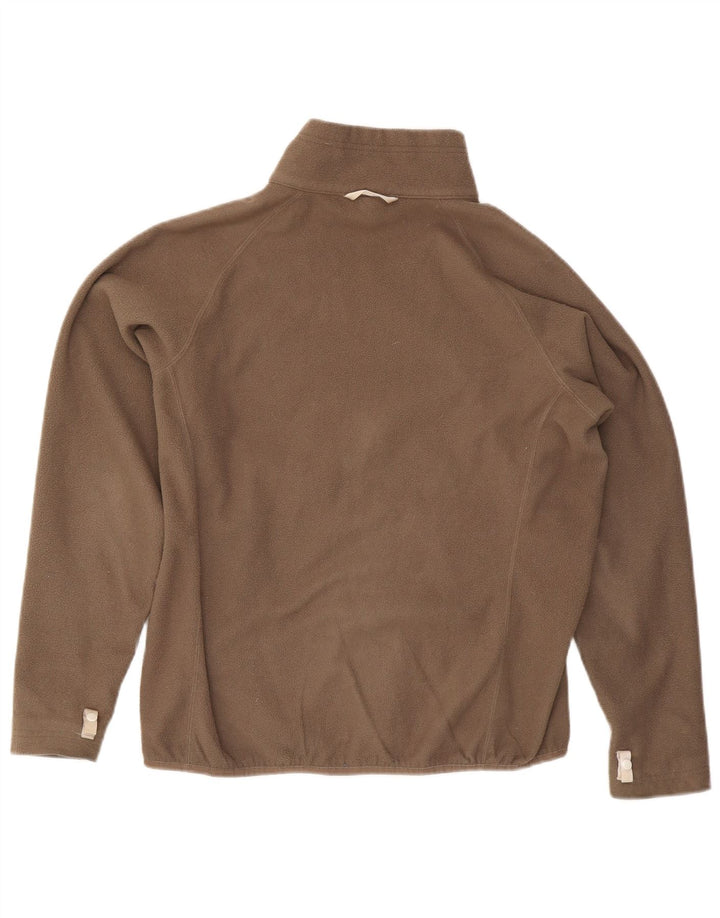Damska kurtka polarowa The North Face UK 16, duża, brązowa
