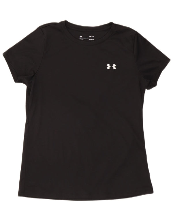 Damska koszulka t-shirt UNDER ARMOUR Heat Gear UK 16, duża, czarna