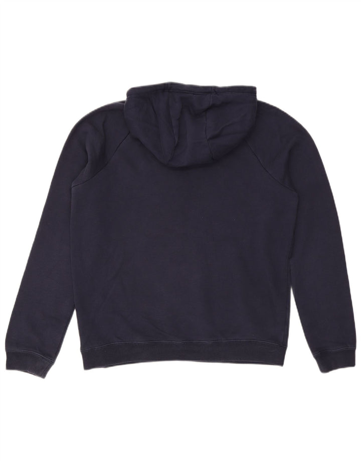 Męski sweter z kapturem NIKE, mały, granatowy, bawełniany