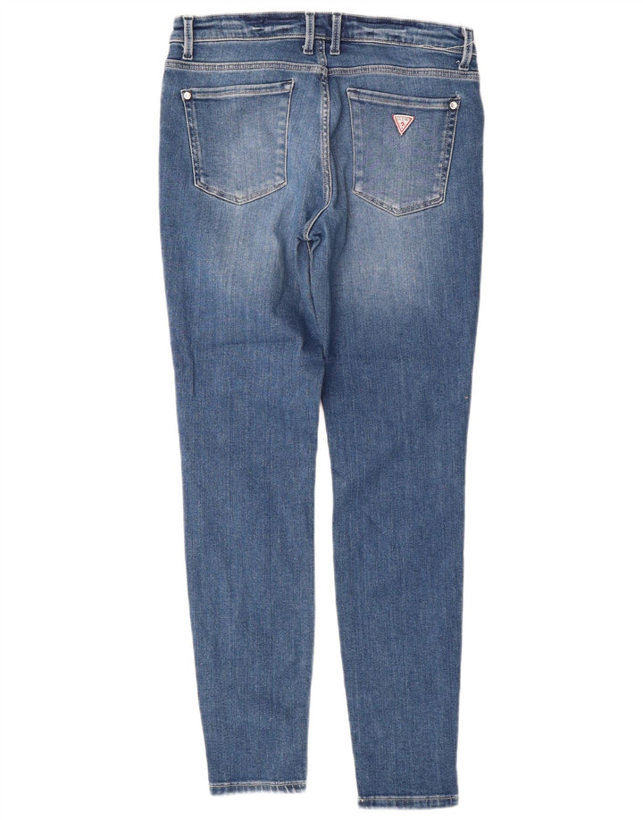 GUESS Womens Annette Skinny Jeans W30 L29 Blue