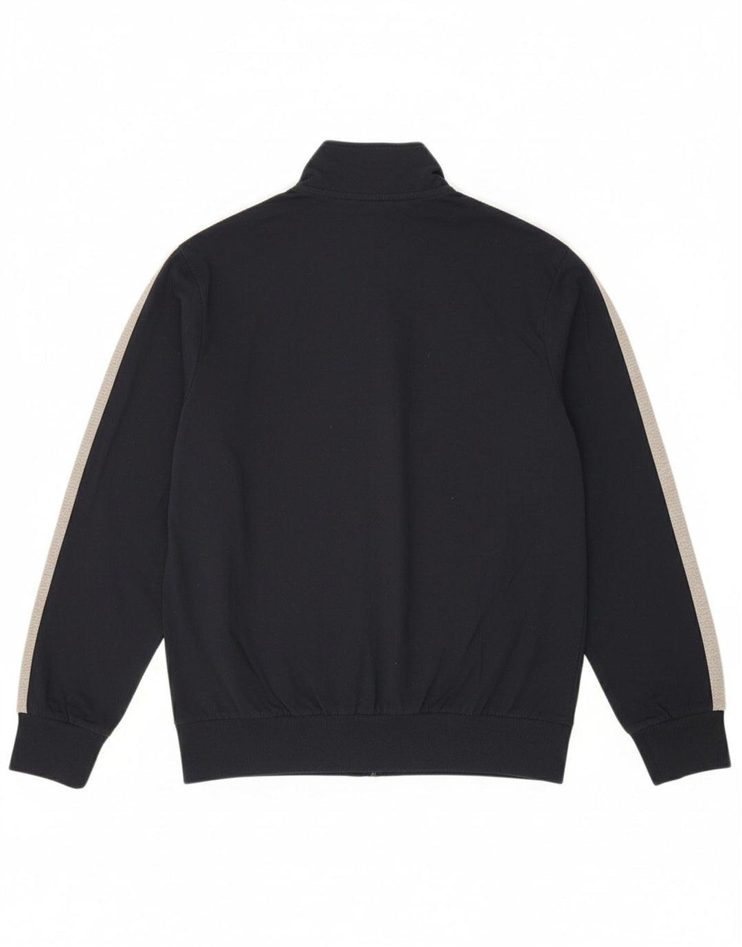 LOTTO Mens Tracksuit Top Jacket Small Navy Blue Colourblock Cotton
