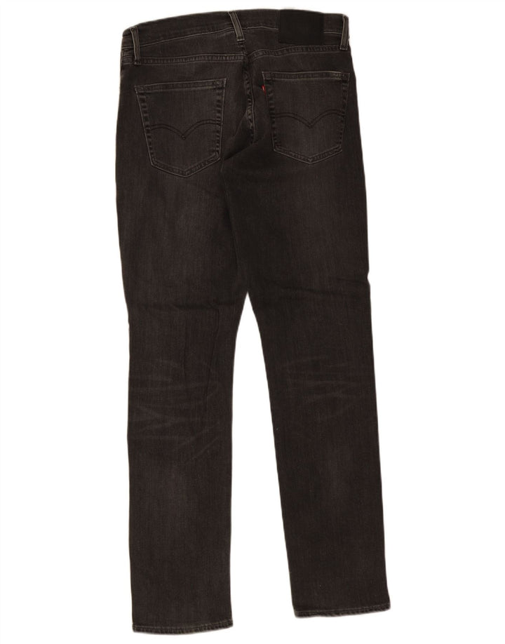 Męskie jeansy Levi's 511 Slim W32 L32 Czarna bawełna