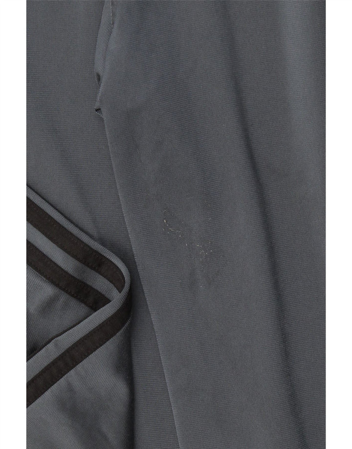 Męskie spodnie dresowe Adidas Joggers UK 36/38 Mały szary poliester