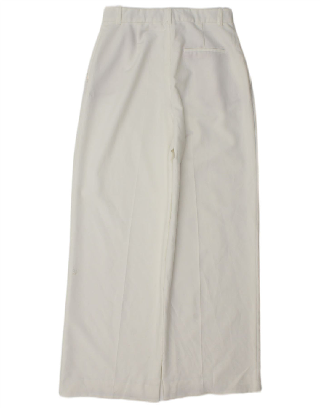 Damskie spodnie chino z szeroką nogawką Zara, średnie W28 L31, białe