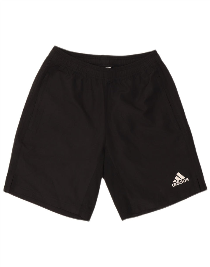 Męskie spodenki sportowe Adidas Climacool, małe, czarne, poliestrowe