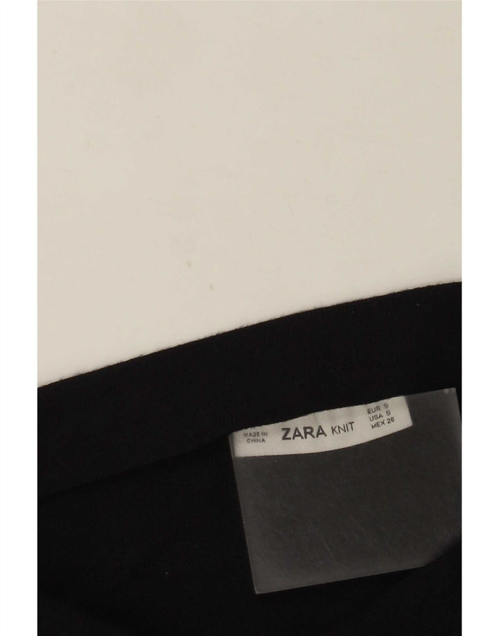 Spódnica mini damska Zara mała W26 granatowa