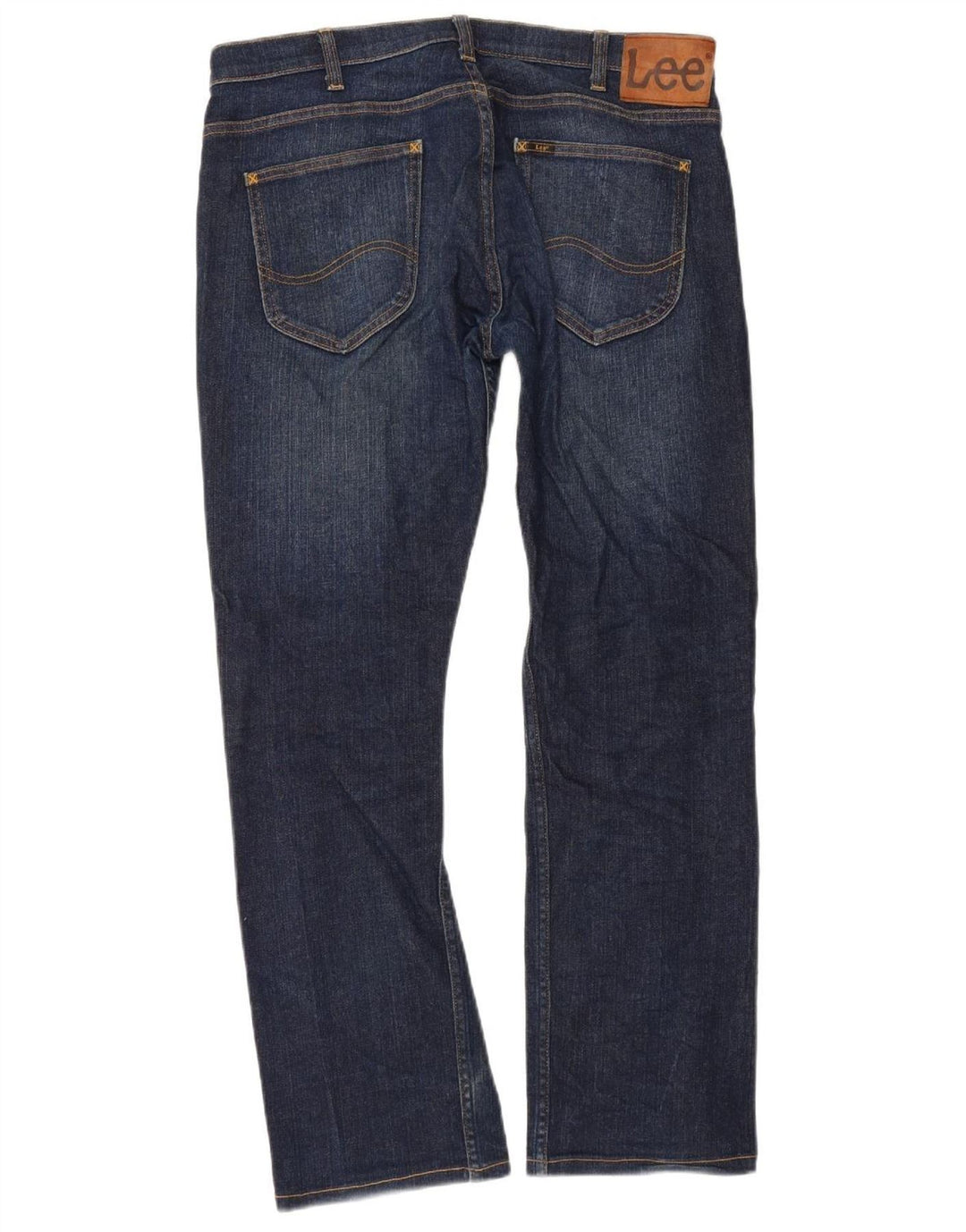 Męskie jeansy Lee Powell Bootcut W36 L34, granatowe, bawełniane