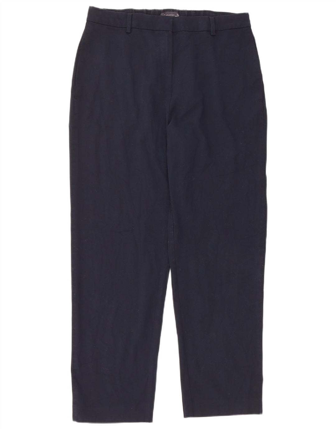 Damskie spodnie garniturowe Marks & Spencer UK 12 Medium W30 L28 Granatowe