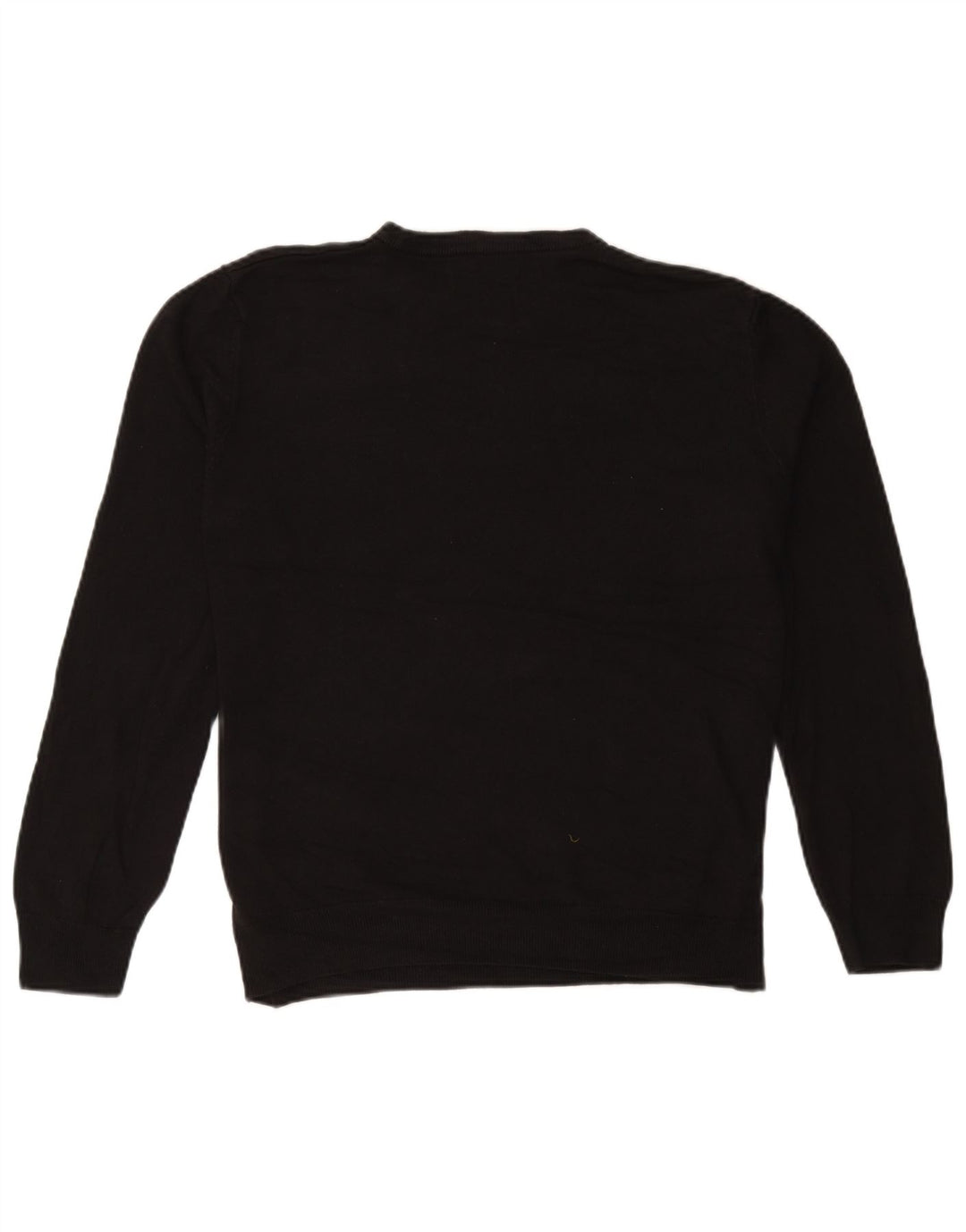 Marks & Spencer Damski sweter z okrągłym dekoltem XL, czarny akryl