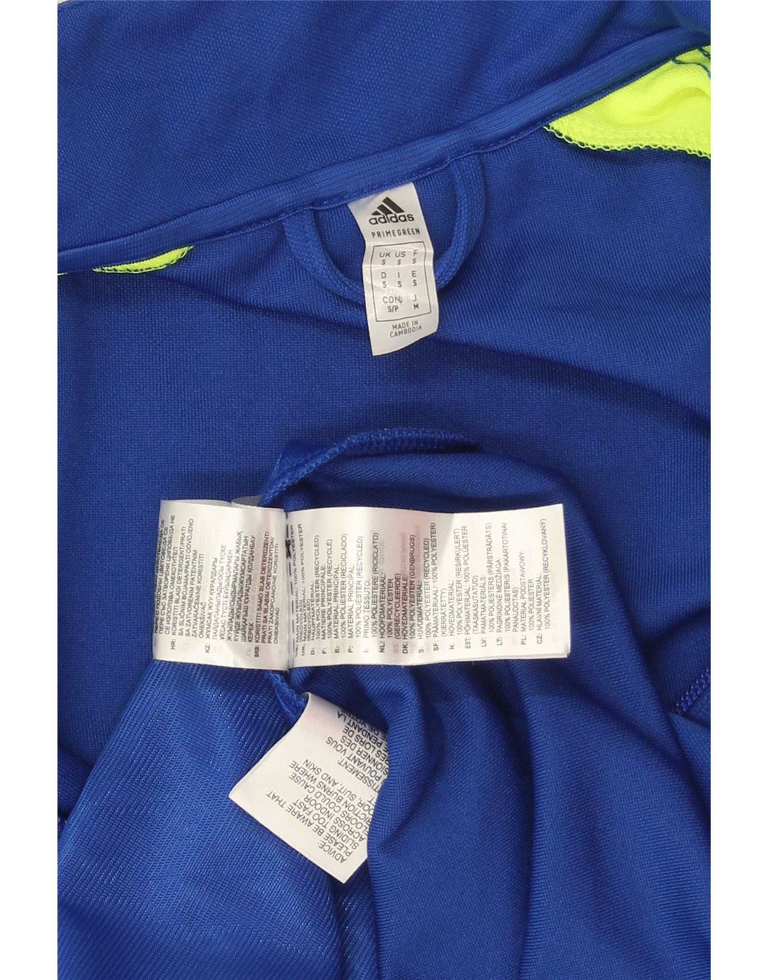 Adidas Męskie Aeroready Graphic Dres Top Kurtka Mały Niebieski Kolorblok