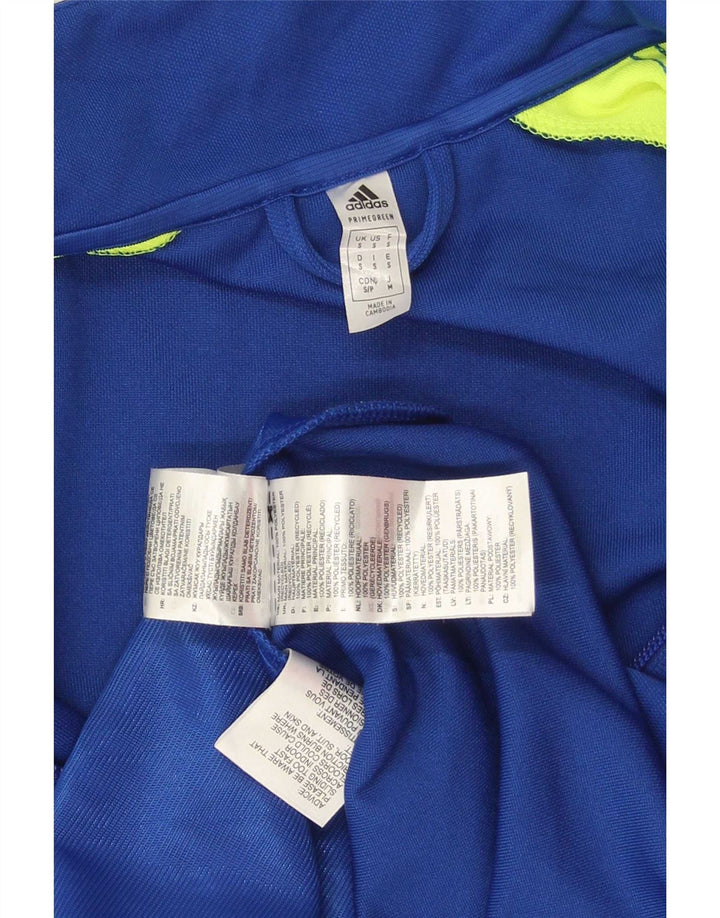 Adidas Męskie Aeroready Graphic Dres Top Kurtka Mały Niebieski Kolorblok