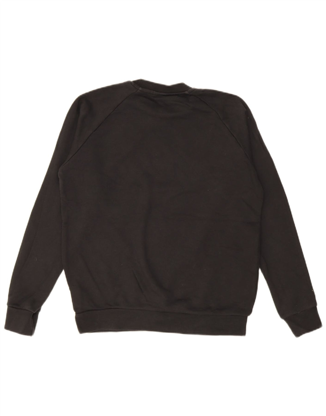 Adidas Męska bluza z grafiką, mała, czarna, bawełniana