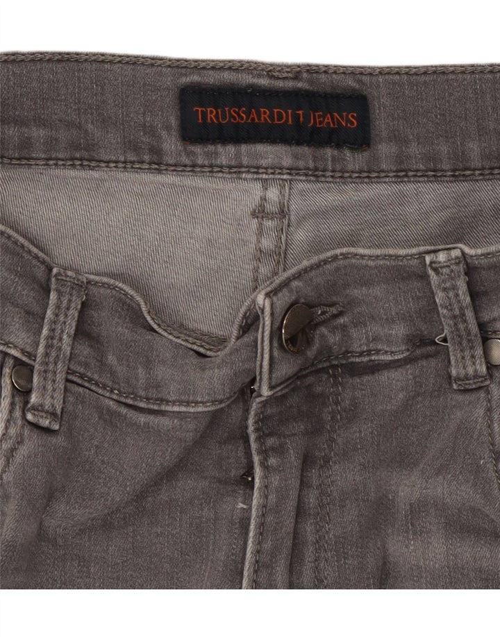 Dżinsy damskie Trussardi W32 L34 szare