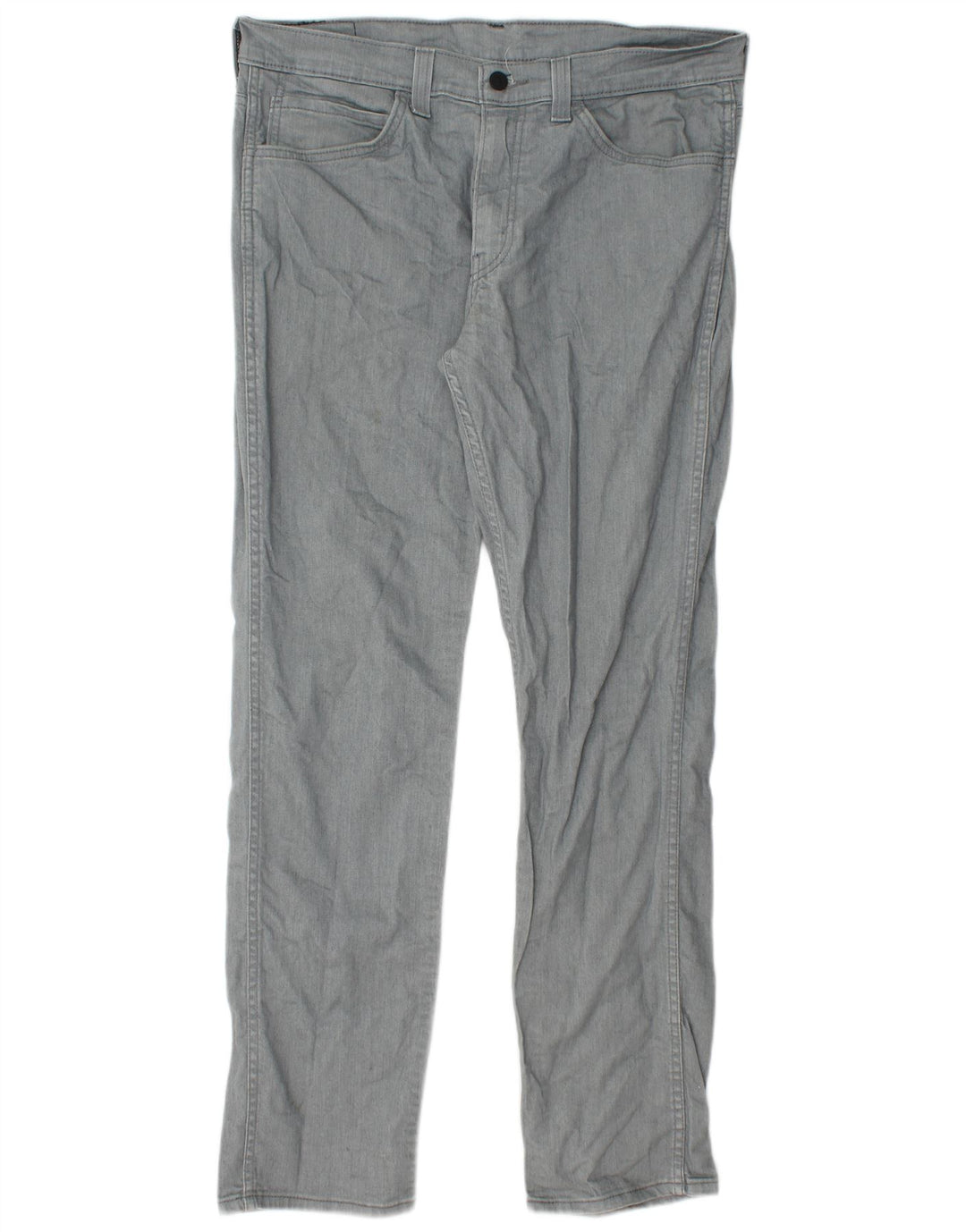 Męskie jeansy Levi's 511 Slim W34 L32 Szara bawełna