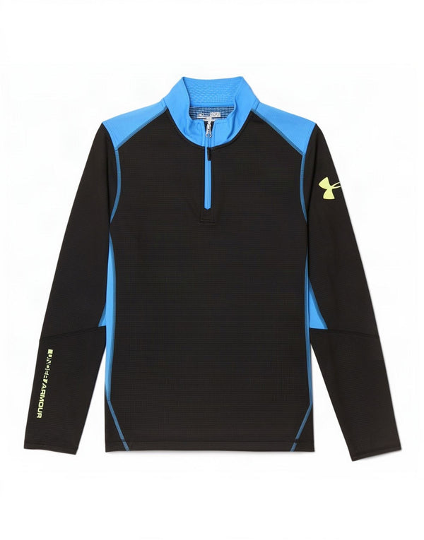 Męski dres Under Armour Cold Gear z graficznym pulowerem, średni czarny