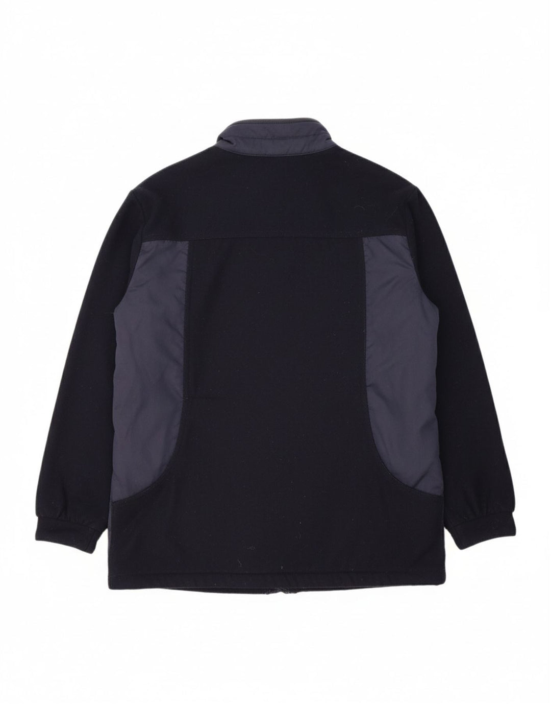 VINTAGE Mens Windbreaker Jacket IT 44 XS Navy Blue Colourblock
