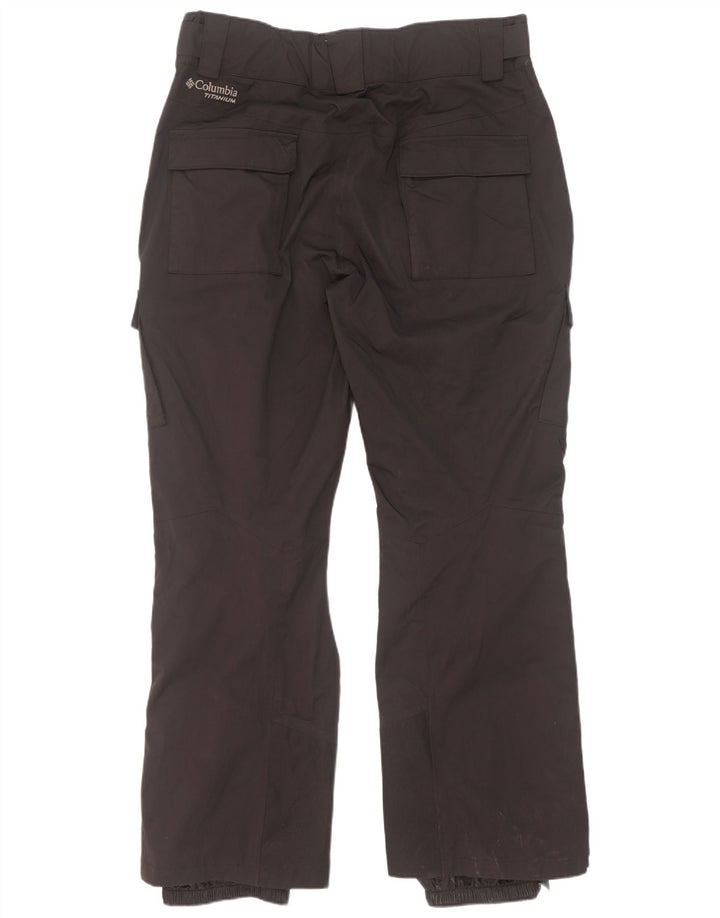 Męskie spodnie narciarskie Columbia Omni-Tech Cargo XL, czarny nylon