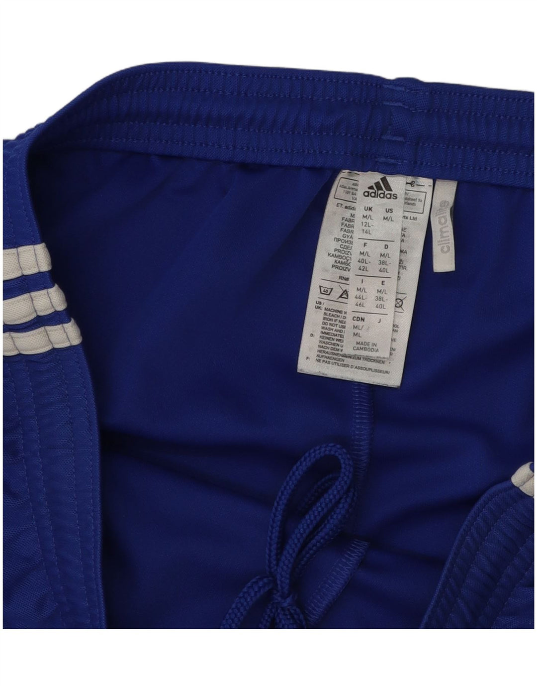 Spodenki sportowe Adidas Damskie Climalite UK 12/14 Średni Niebieski