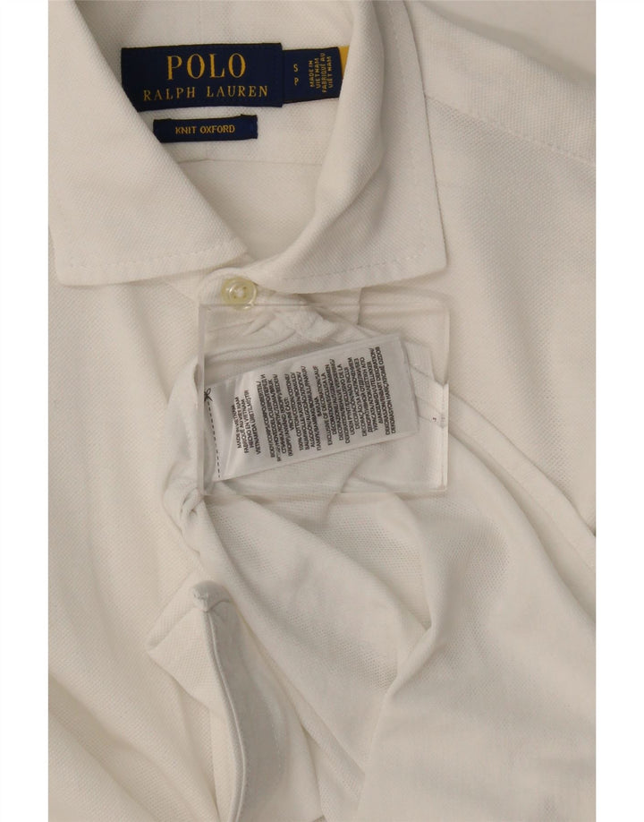 Koszula męska Polo Ralph Lauren, mała, biała, bawełniana