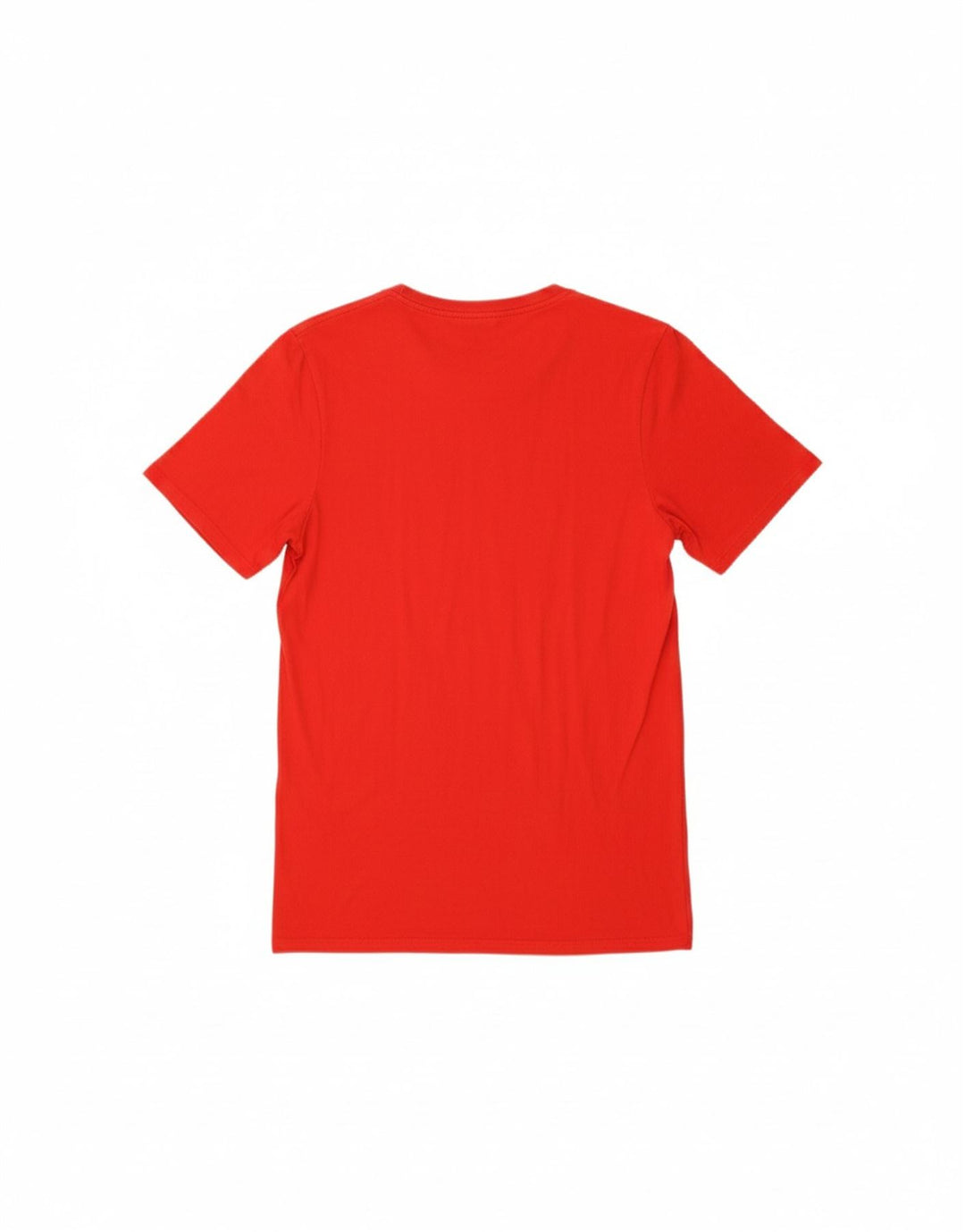 NIKE Mens Athletic Cut Graphic T-Shirt Top Small Red Vintage Nike and Second-Hand Nike from Messina Hembry 